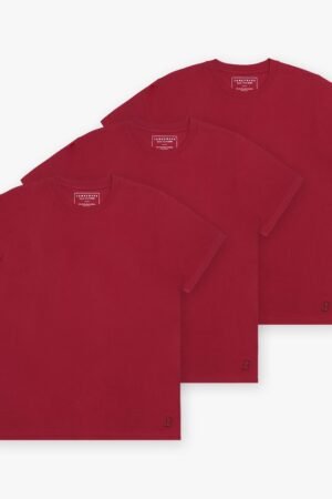 Men's Comfort Tee 3-pack — Chilli Pepper