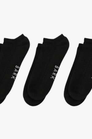 Men's 3-Pack Athletic Low Socks — Black Beauty