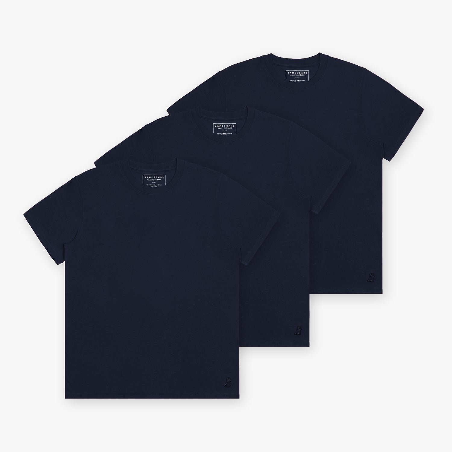 Men's Comfort Tee 3-pack — Navy