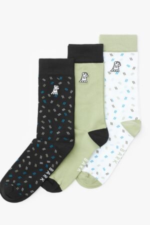 Men's 3-Pack Printed Socks