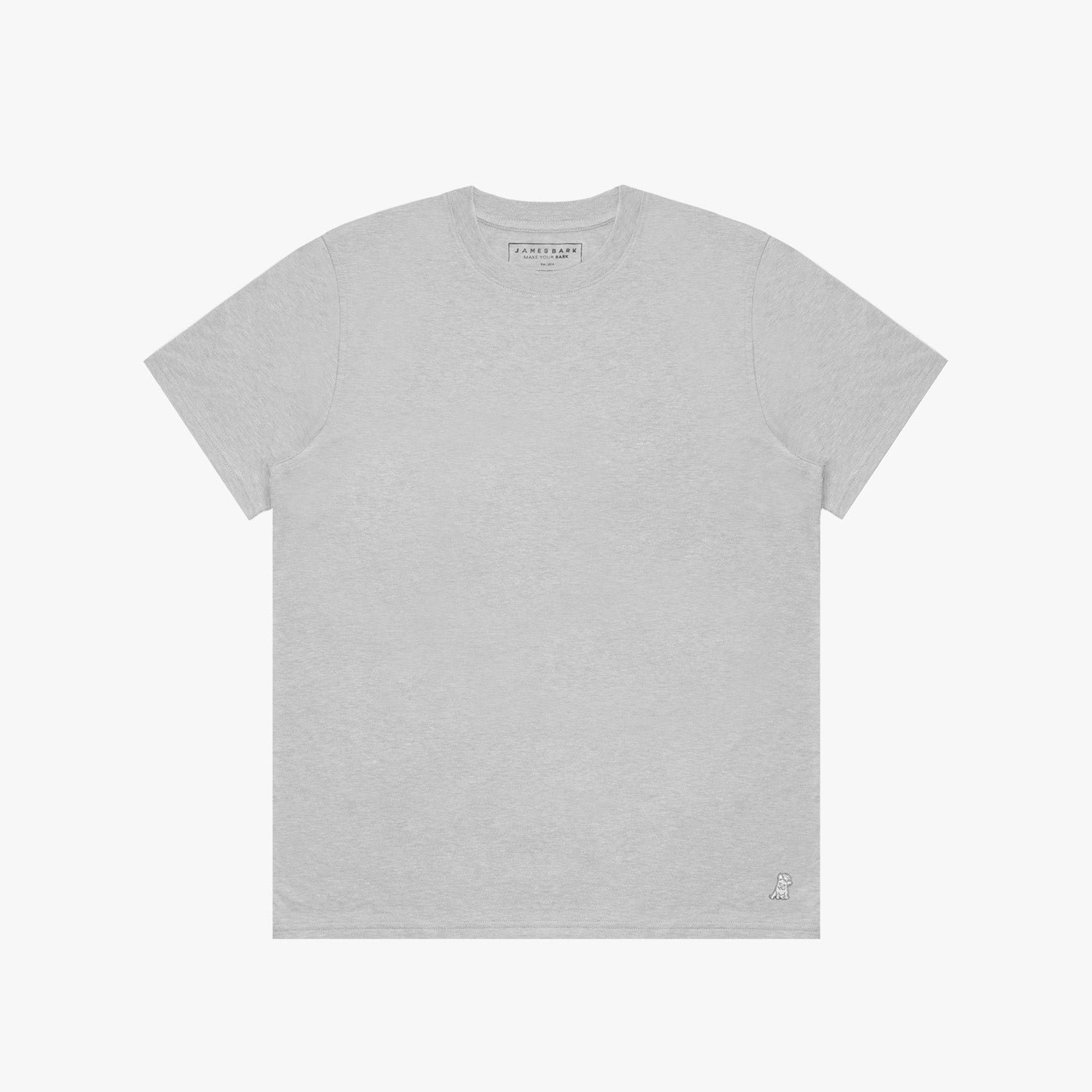 Men's Comfort Tee 3-pack — Ghost Gray - Image 4