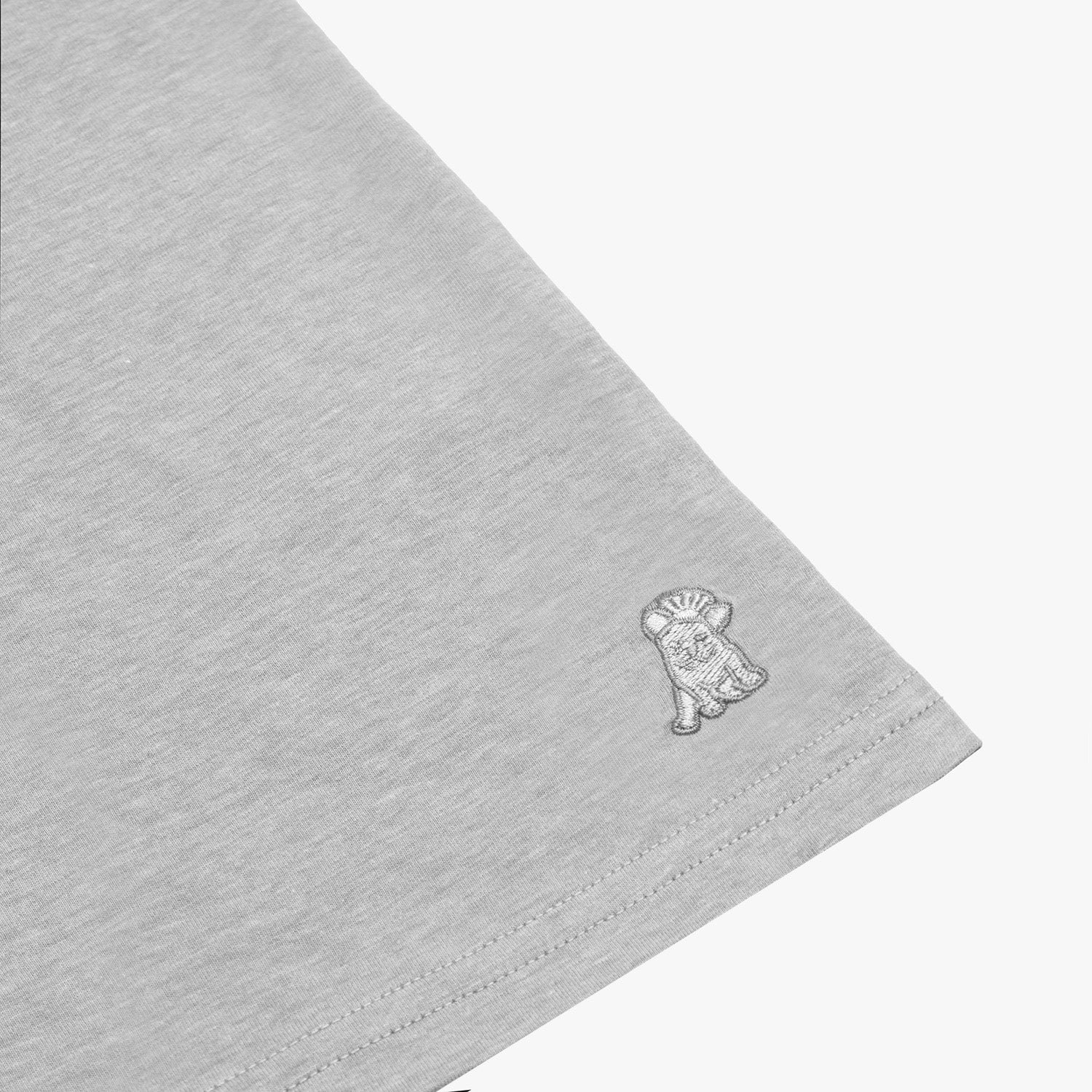 Men's Comfort Tee 3-pack — Ghost Gray - Image 5