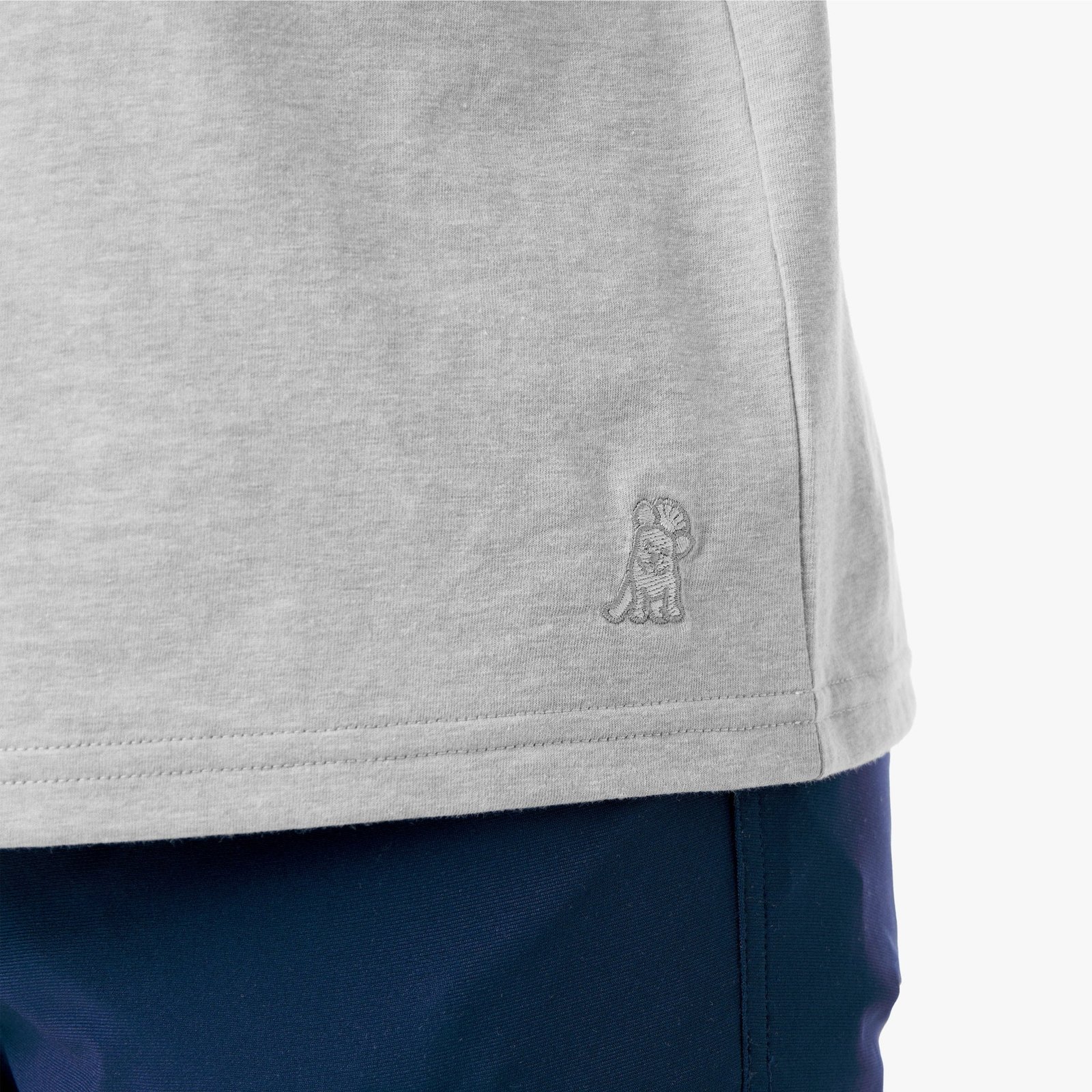 Men's Comfort Tee 3-pack — Ghost Gray - Image 6