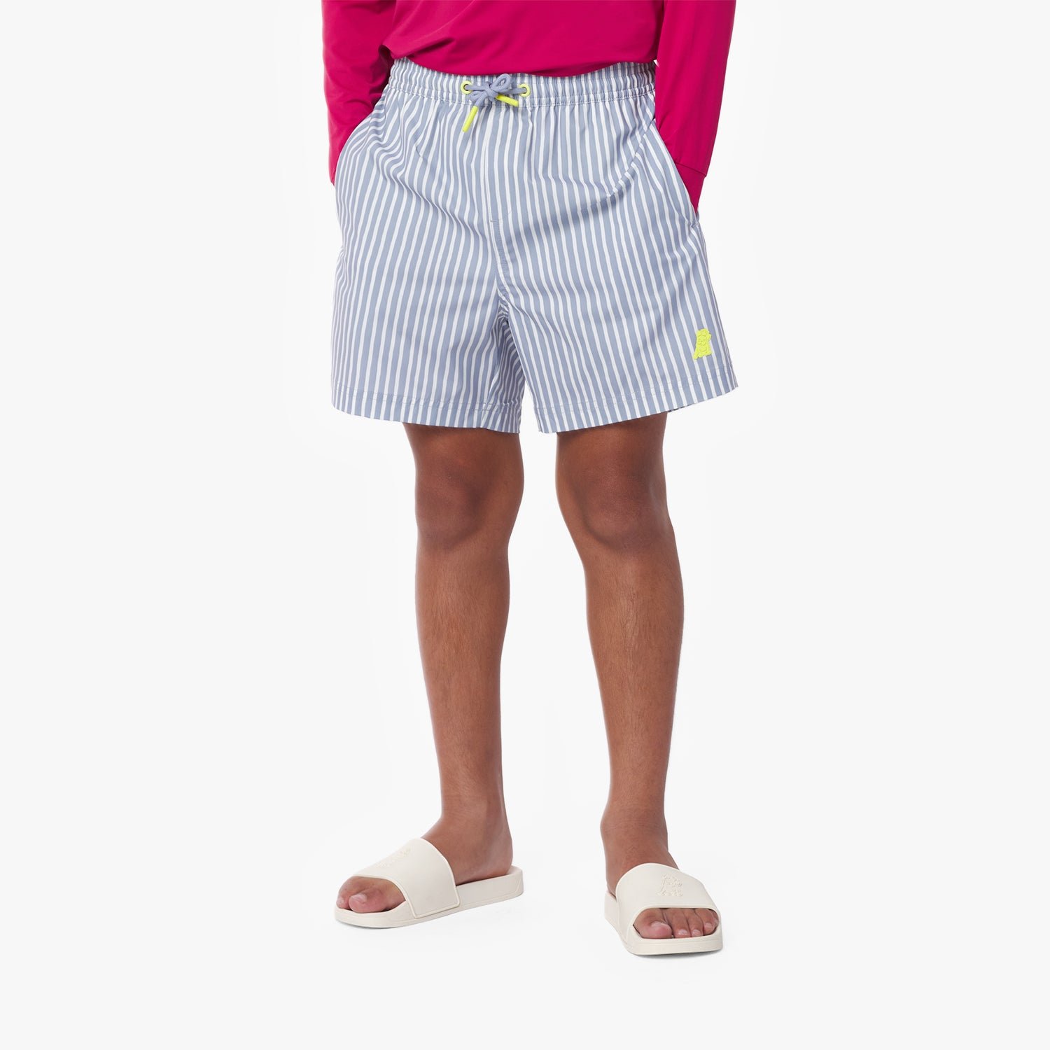 Kids' Stripes SwimTrunk