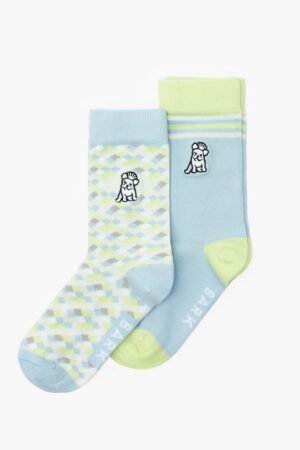 Kid's 2-Pack Striped Socks