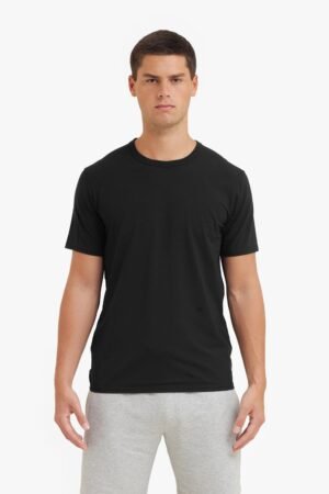 Men's Performance T-Shirt — Black Beauty