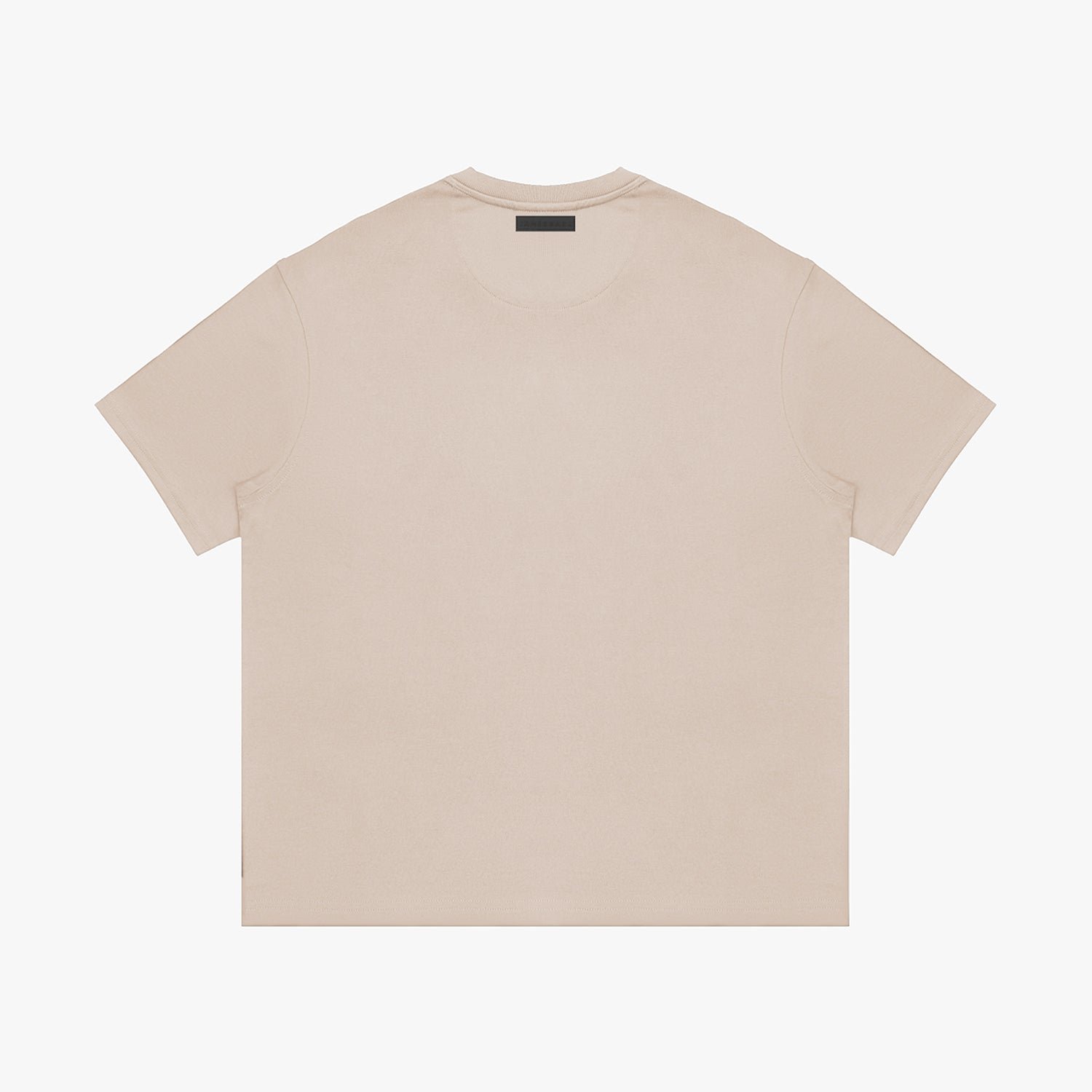Men's Relaxed Pima Cotton T-Shirt — Light Taupe - Image 5